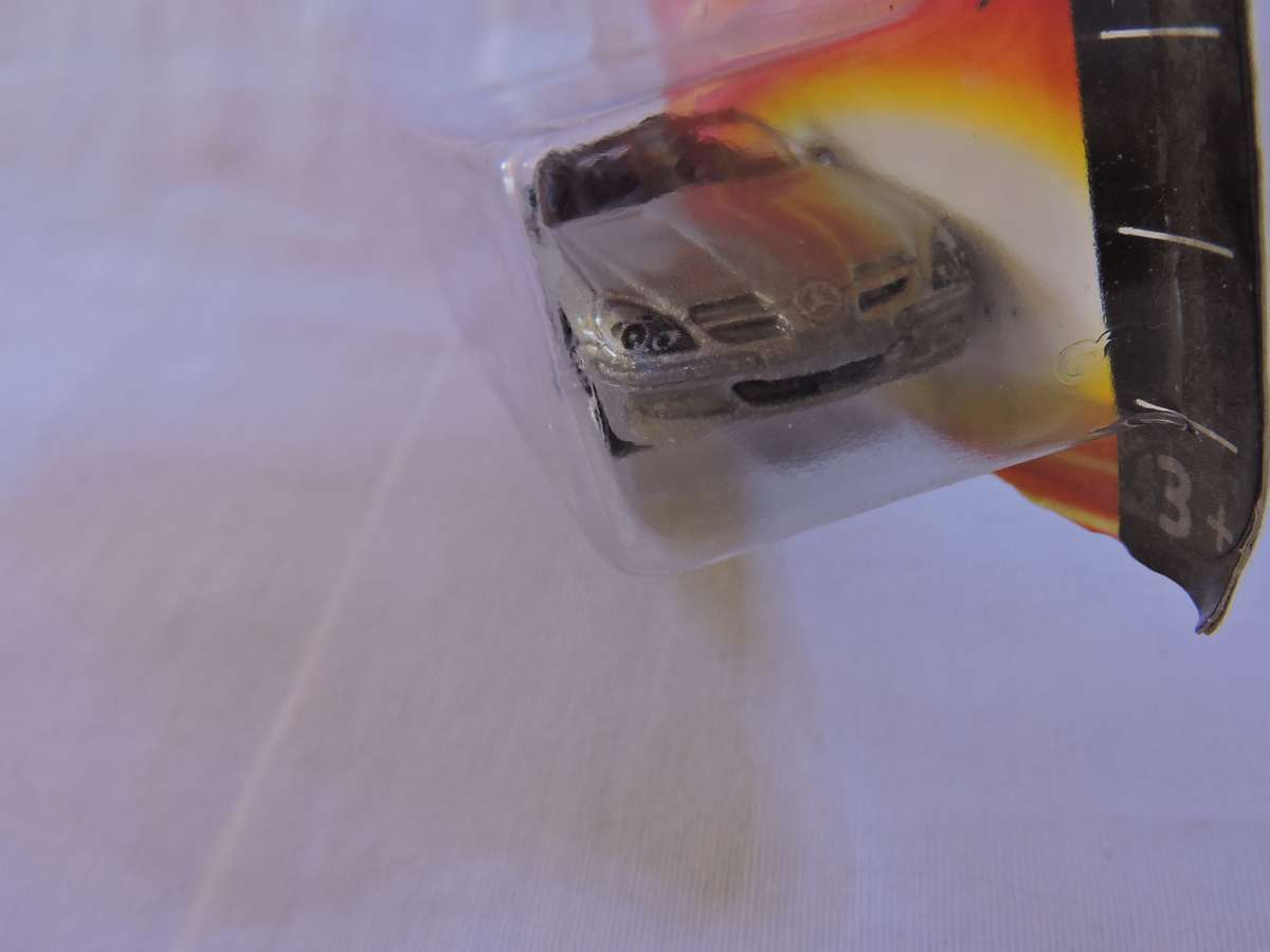 Majorette MERCEDES BENZ SLK  ( Silver ) Like Hot Wheels