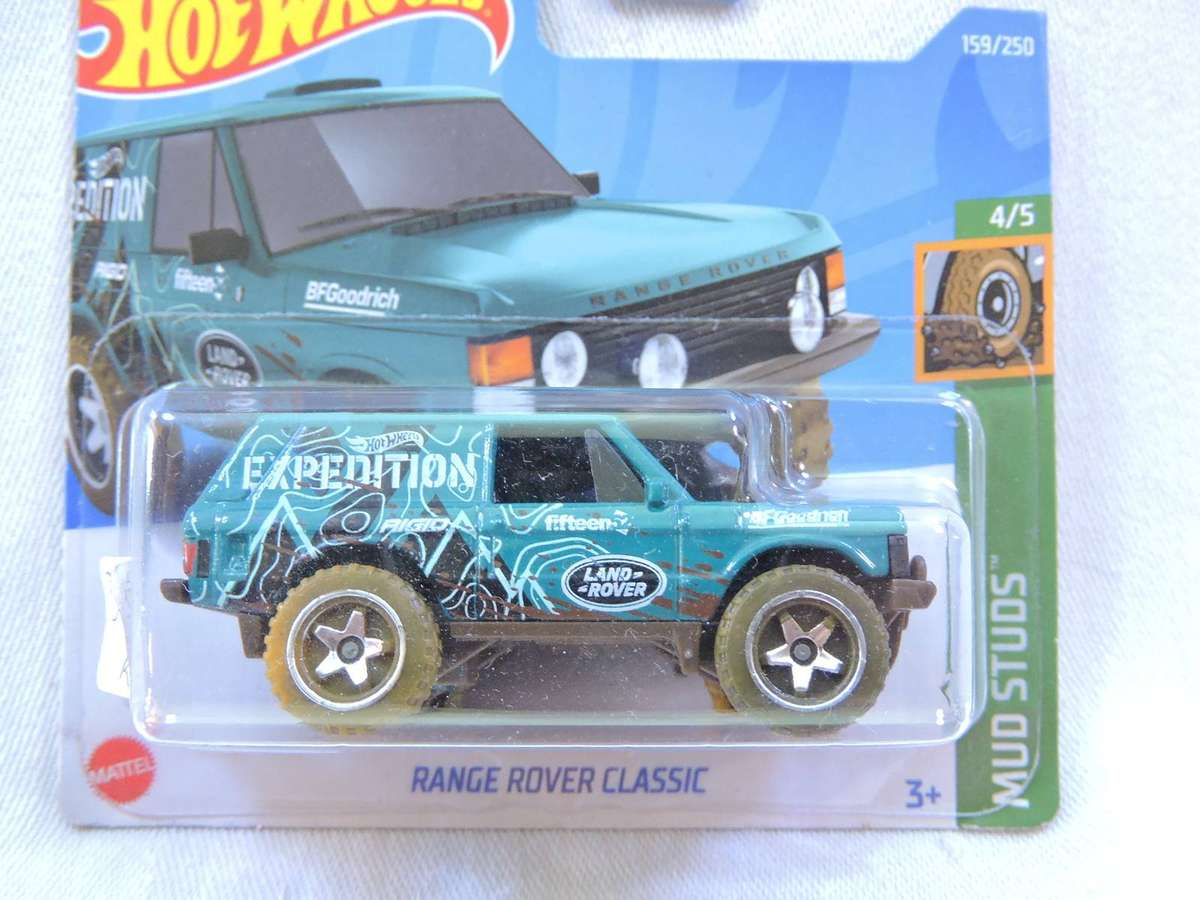 Hot Wheels Range Rover Classic ( Green )  Like Land Rover