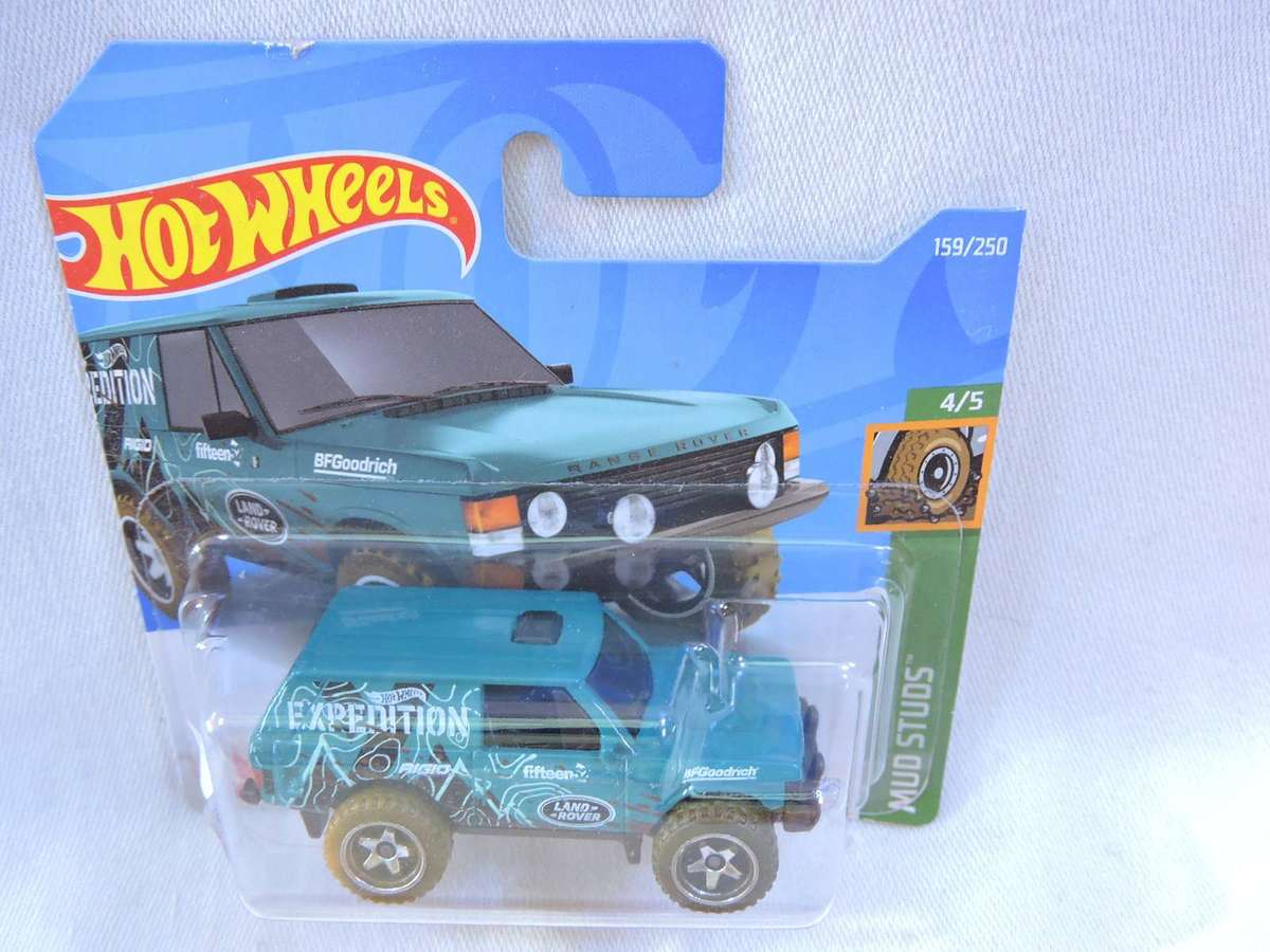 Hot Wheels Range Rover Classic ( Green )  Like Land Rover
