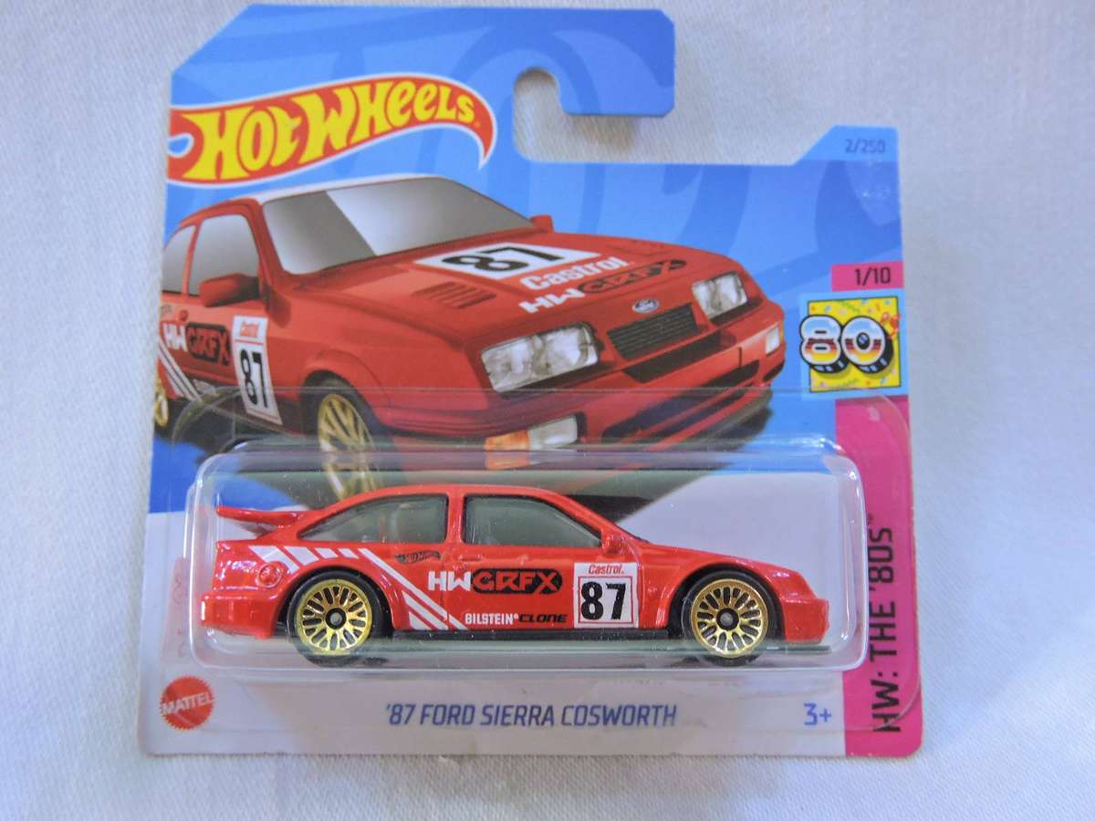 Hot wheels FORD Sierra Cosworth ( Red #87 )