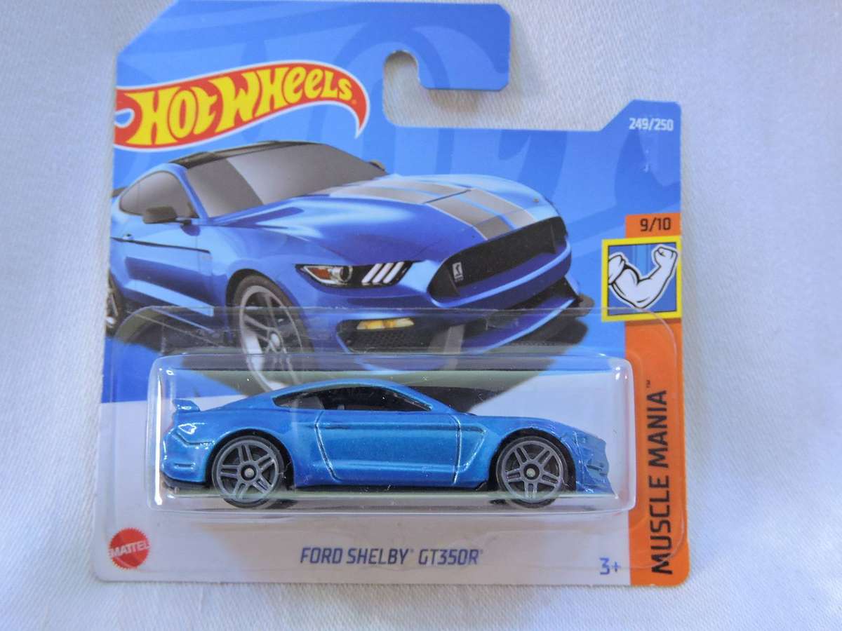 Hot wheels FORD Shelby GT350R  ( Blue ) Like Mustang