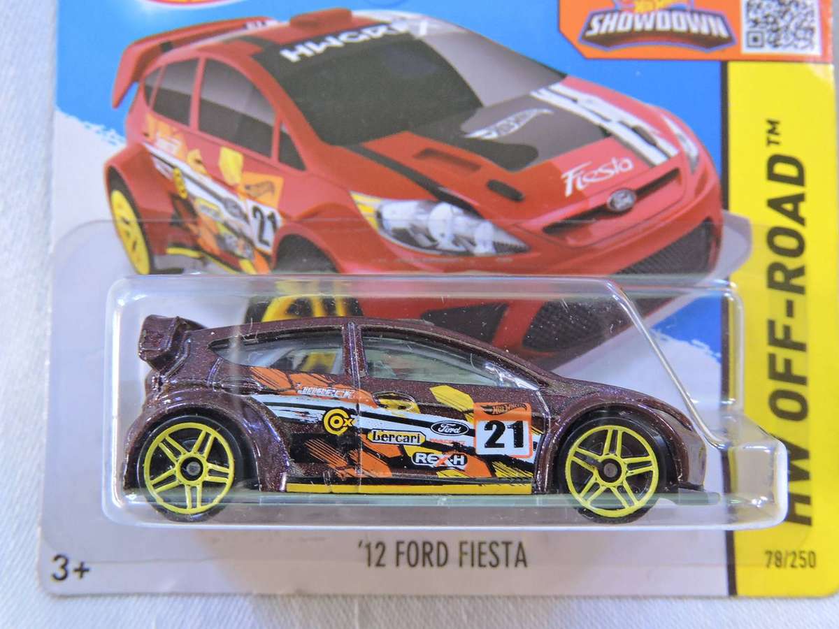 Hot wheels FORD Fiesta  ( Plum #21 )