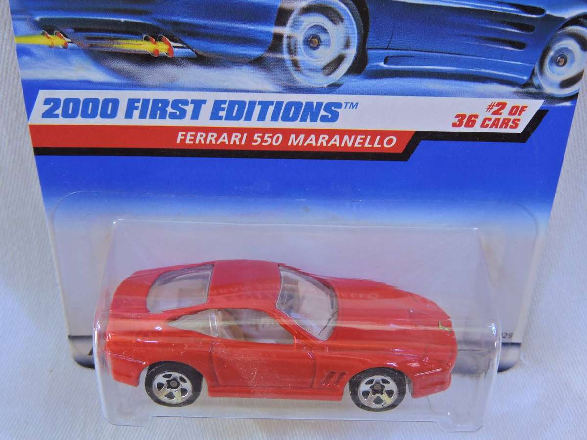HOT WHEELS FERRARI 550 Maranello ( Red )  1999 Issue  Supercar