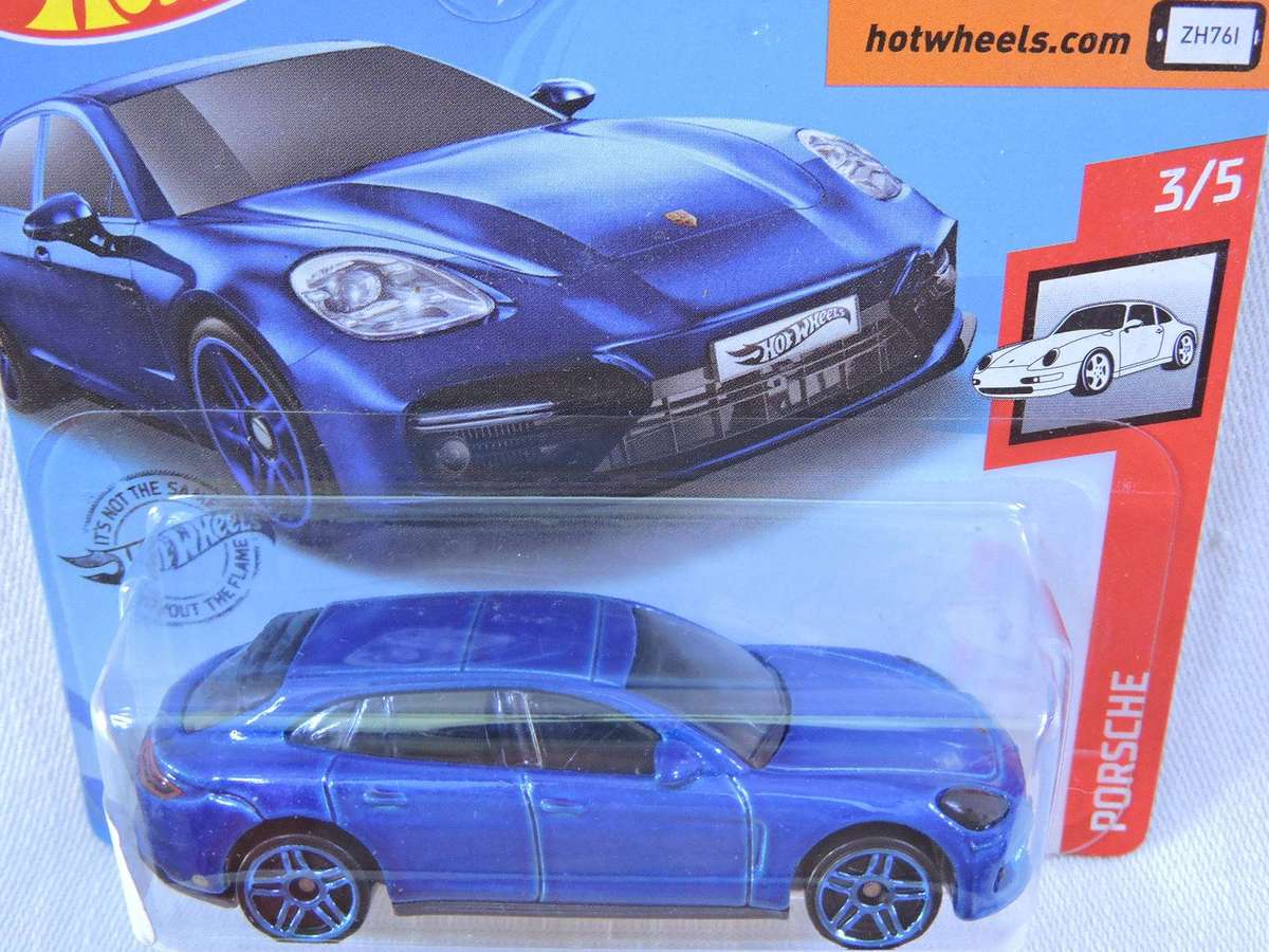 Hot Wheel PORSCHE Panamera Turbo S E-Hybrid Sporting Turismo  ( Blue )