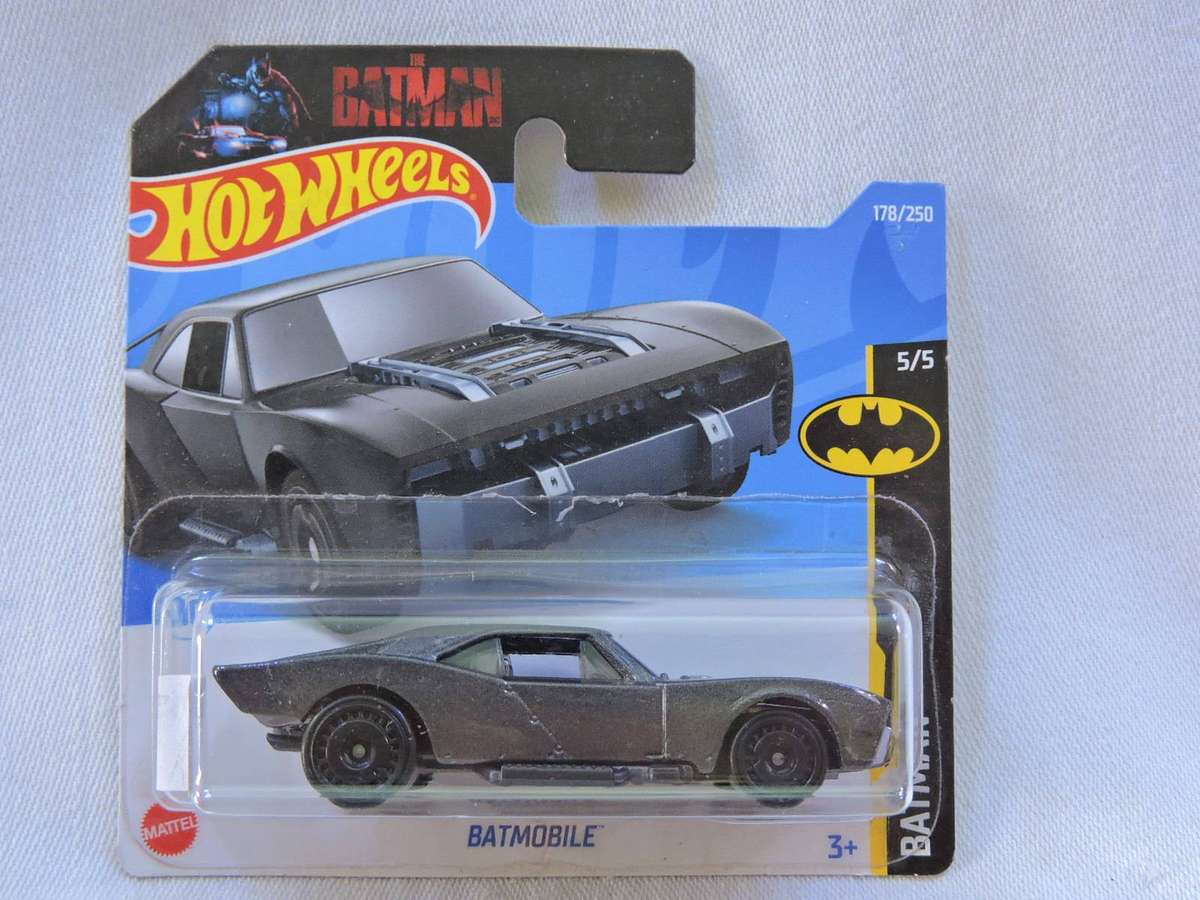HOT WHEELS BATMOBILE ( Gun metal grey ) like Batman