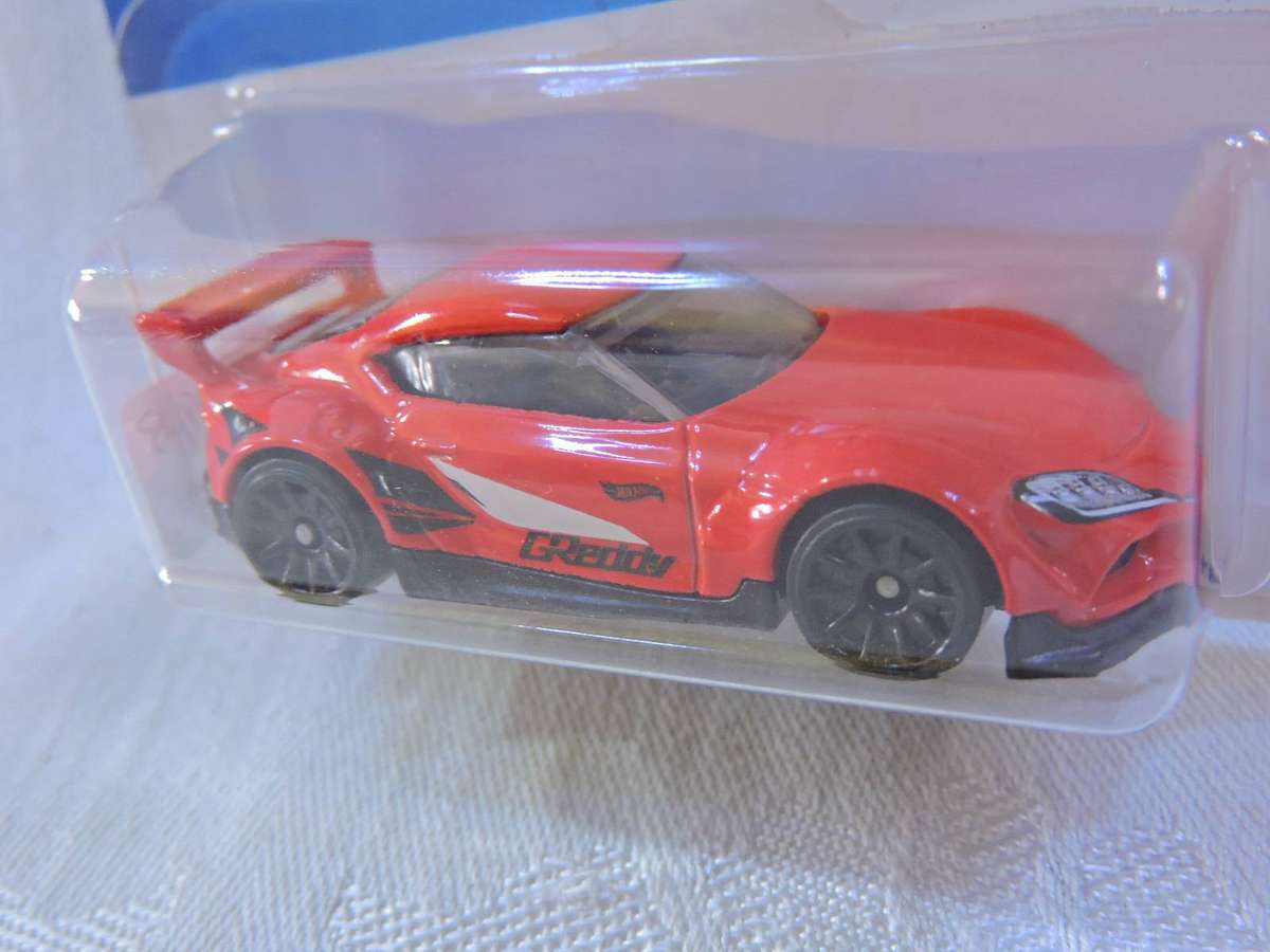 Hot Wheels TOYOTA GR Supra ( Red - G Reddy ) Long Card
