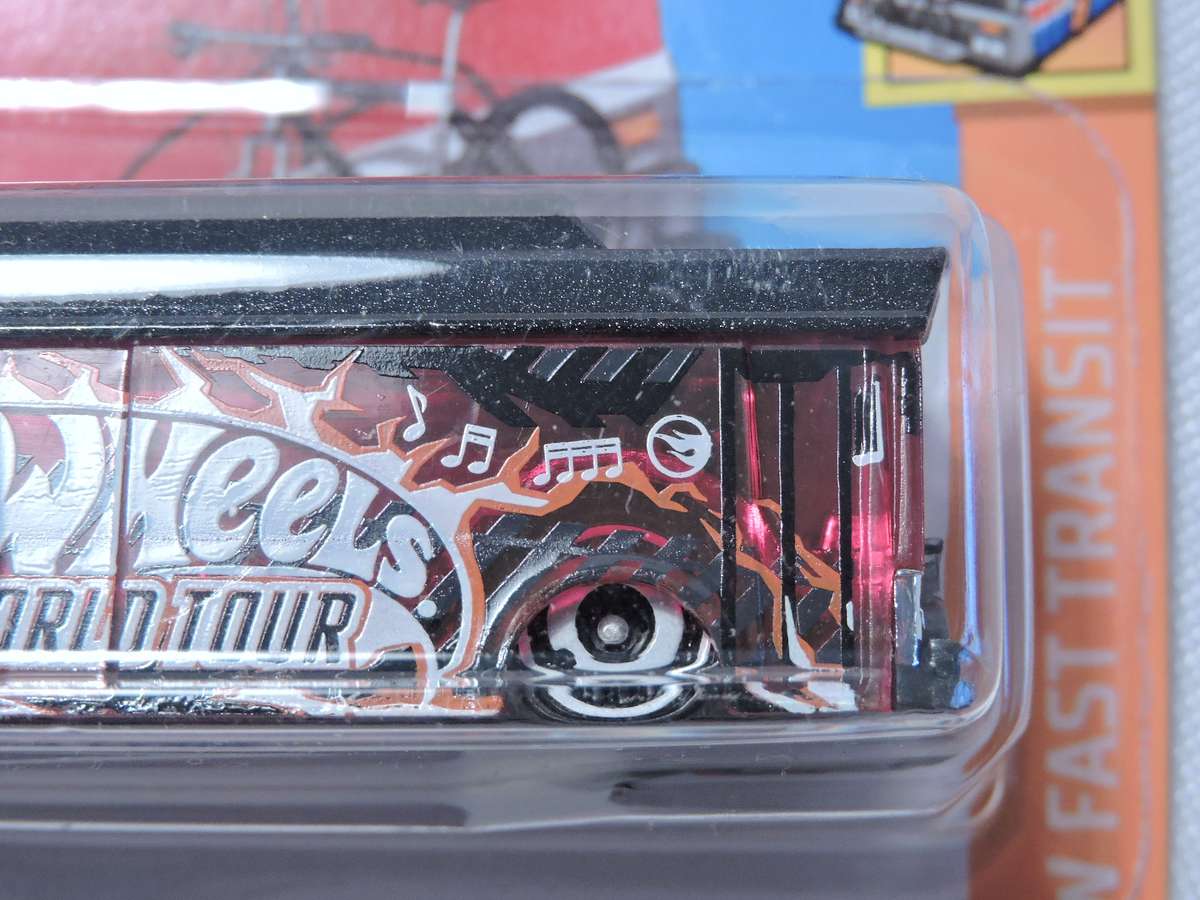 Hot Wheels Ain't Fare Bus ( Red ) TREASURE HUNT