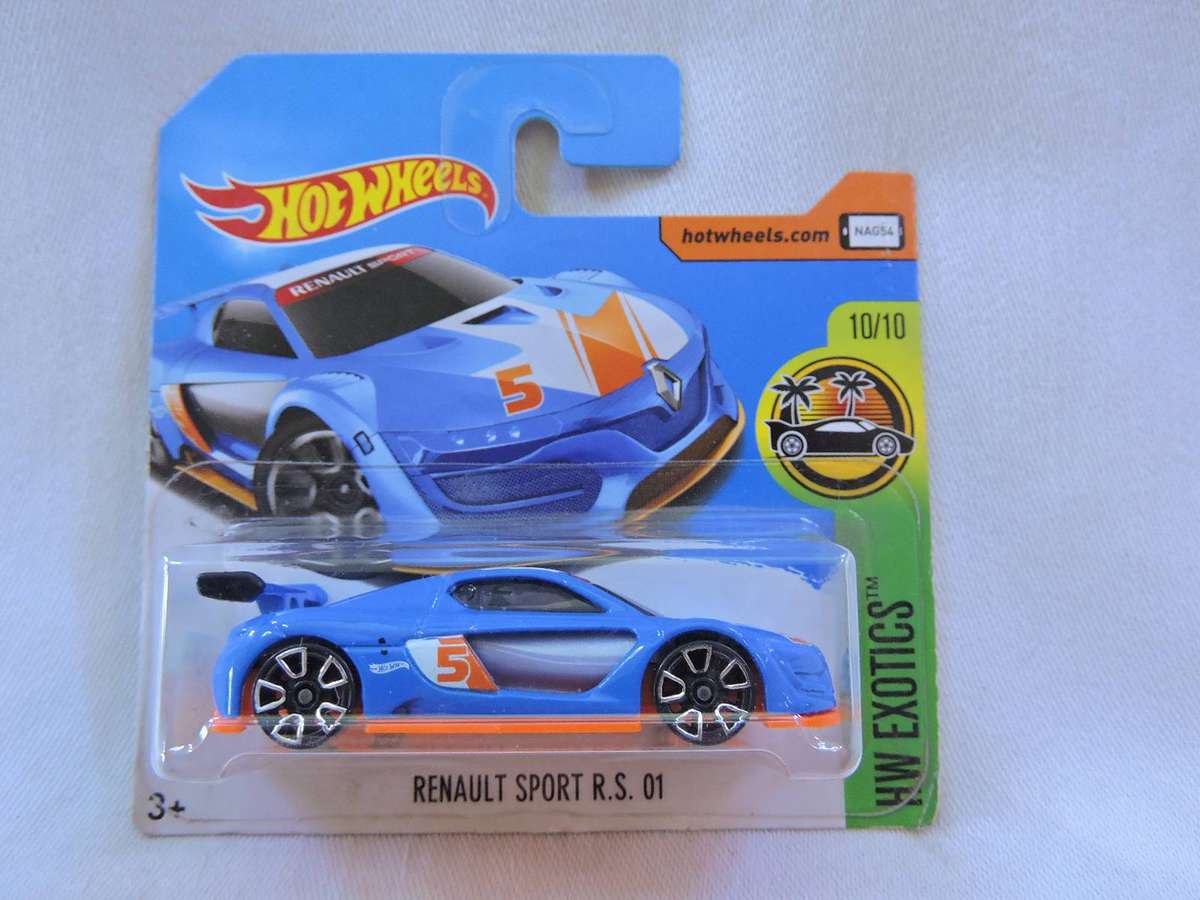 Hot Wheels RENAULT Sport R.S.01  ( Blue #5 )