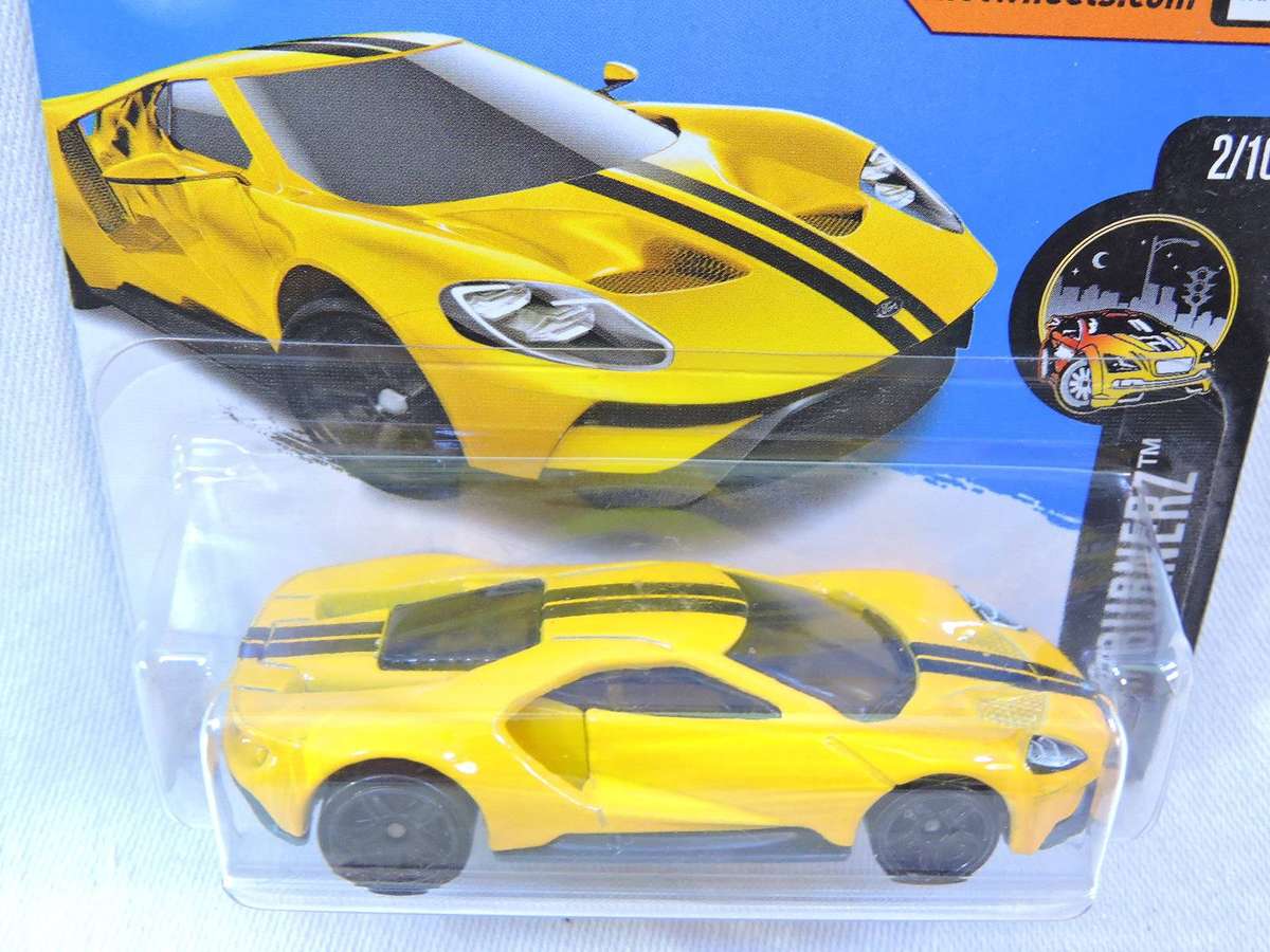 Hot wheels FORD GT  ( Yellow )