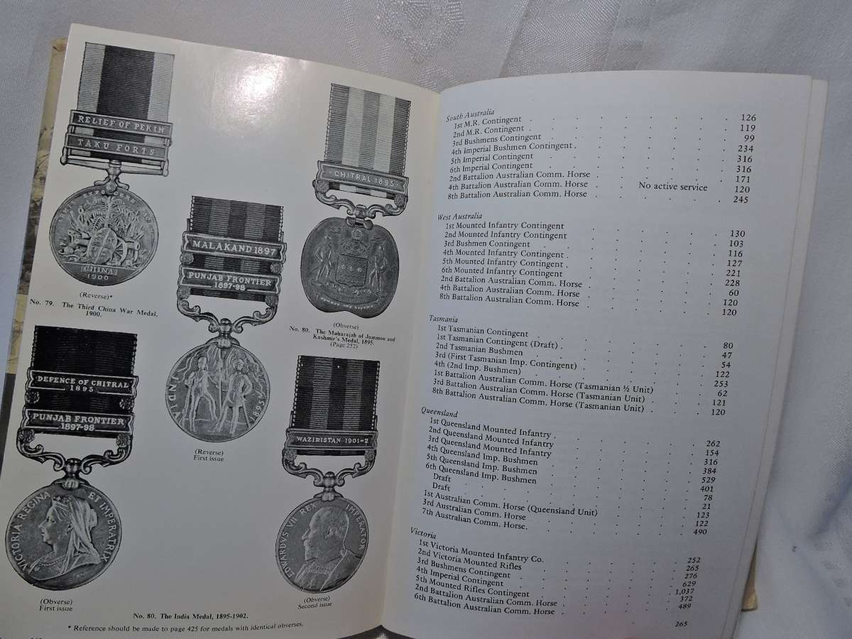 British Battles and Medals book by Major L.L Gordon 5th Edition 1979