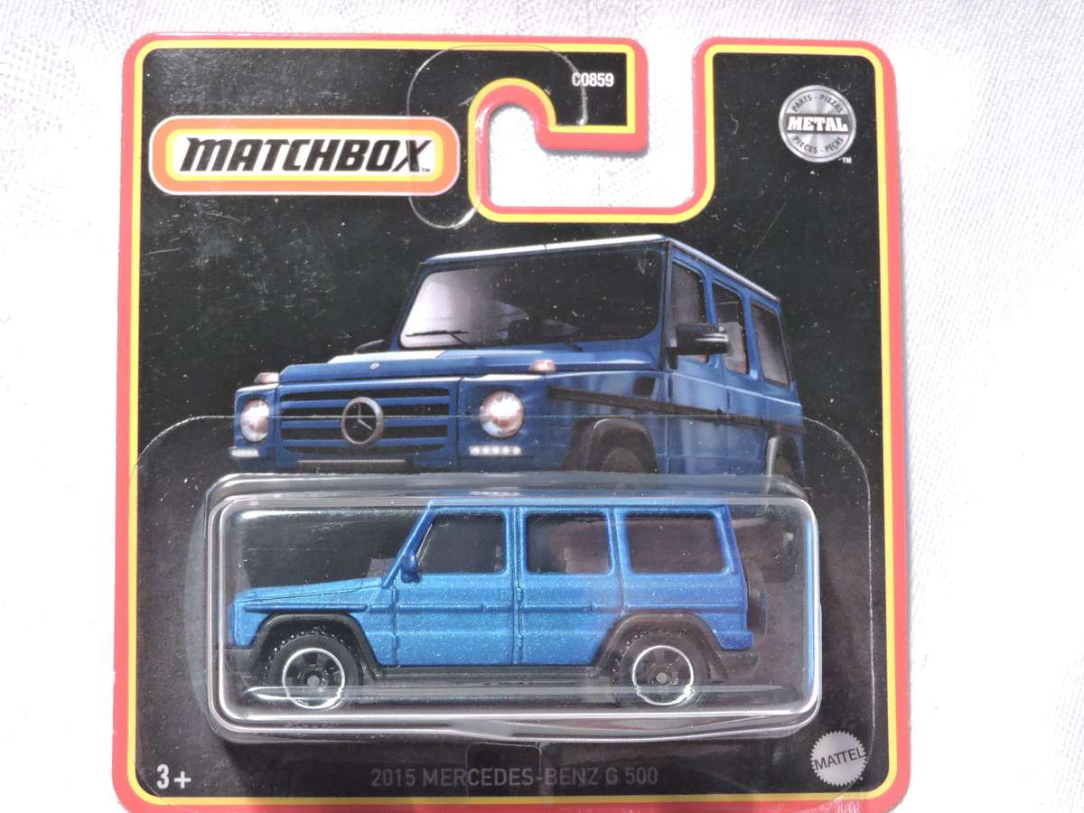 Matchbox MERCEDES BENZ G500 ( Blue )  Like Hot wheels