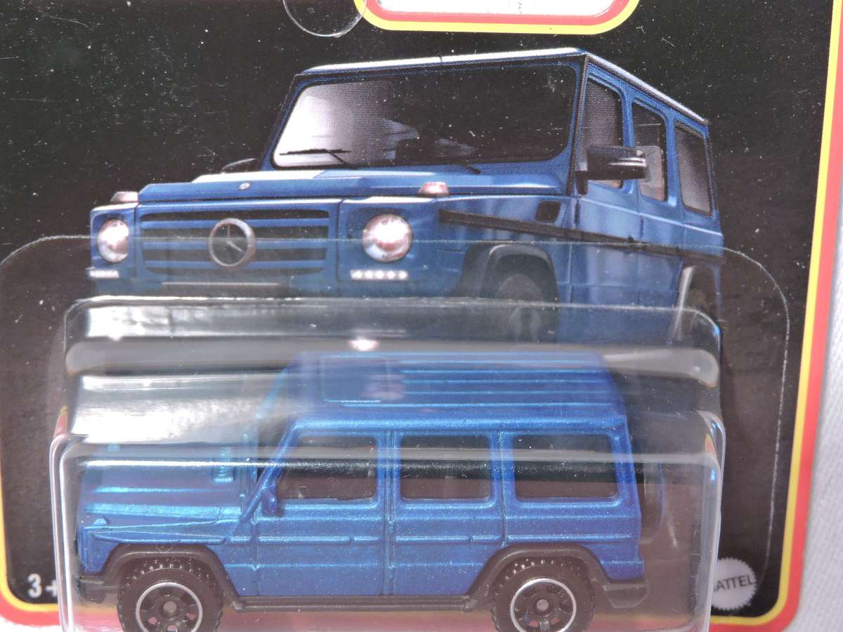 Matchbox MERCEDES BENZ G500 ( Blue )  Like Hot wheels