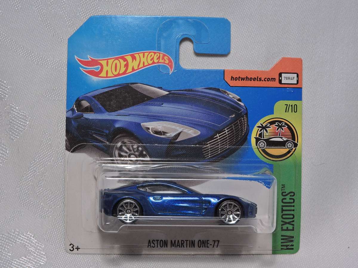 Hot Wheels ASTON MARTIN ONE-77 ( Blue )