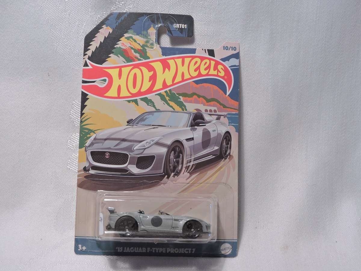 Hot Wheels JAGUAR F-TYPE Project 7 ( Silver )
