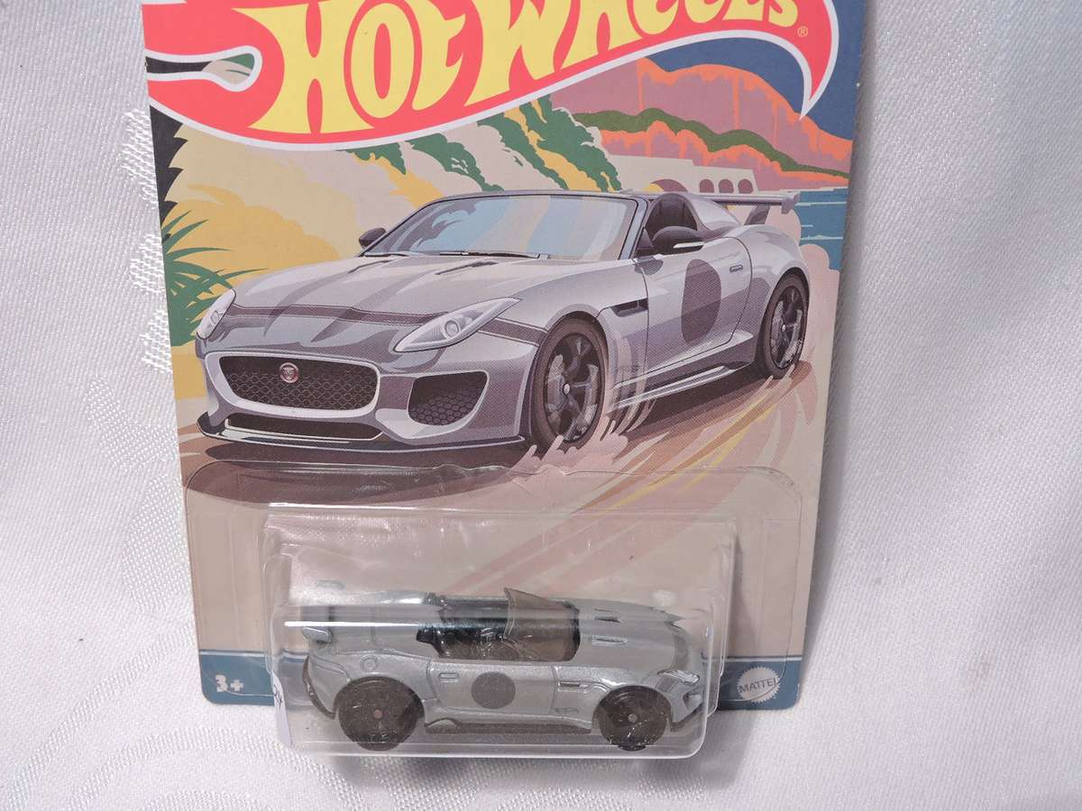 Hot Wheels JAGUAR F-TYPE Project 7 ( Silver )