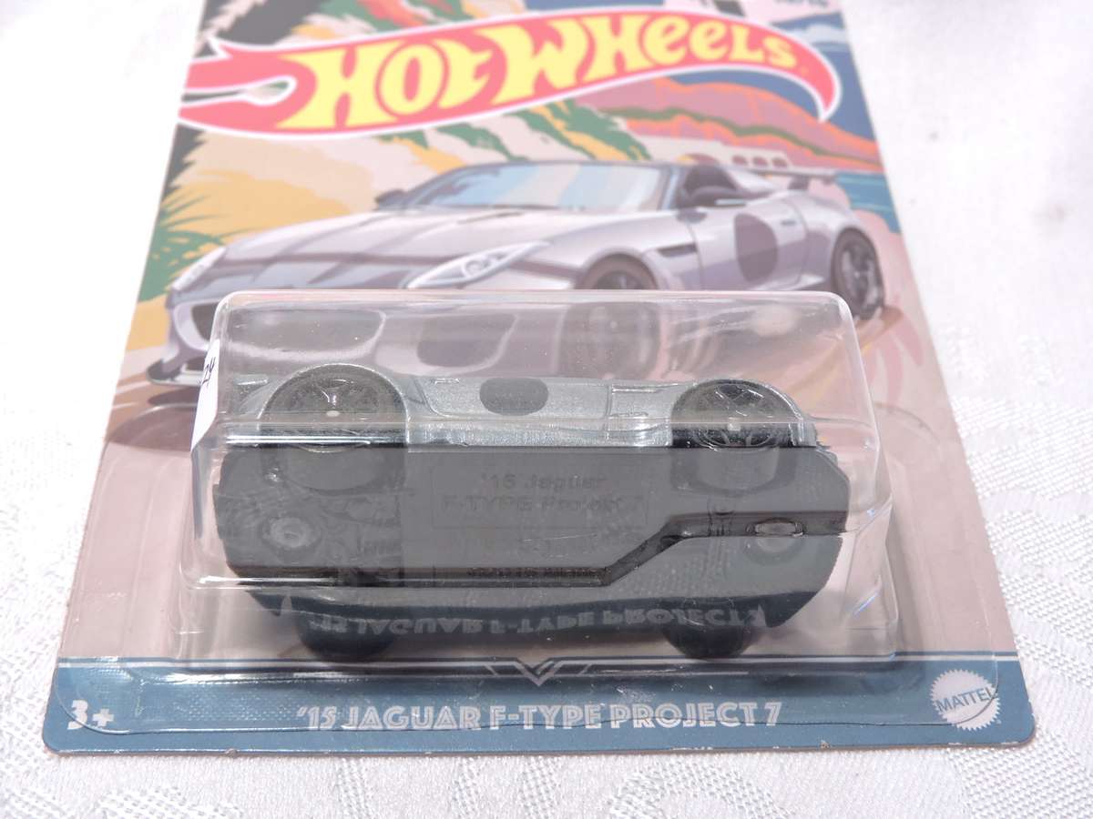 Hot Wheels JAGUAR F-TYPE Project 7 ( Silver )