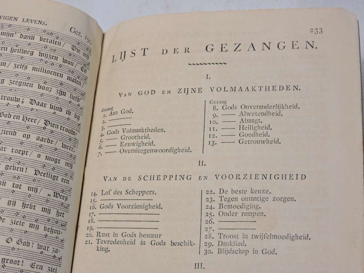 Dutch Bible Bijel Dated 1852 previously belonging to Jordaan Family