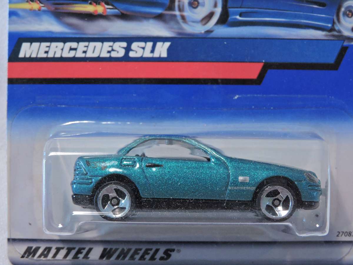 Hot Wheels MERCEDES BENZ SLK  ( Green )