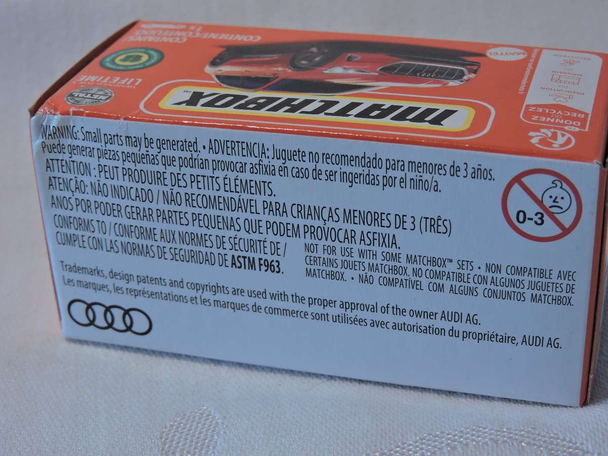 Matchbox AUDI E-TRON Mint in box ( Red )  Like Hot Wheels