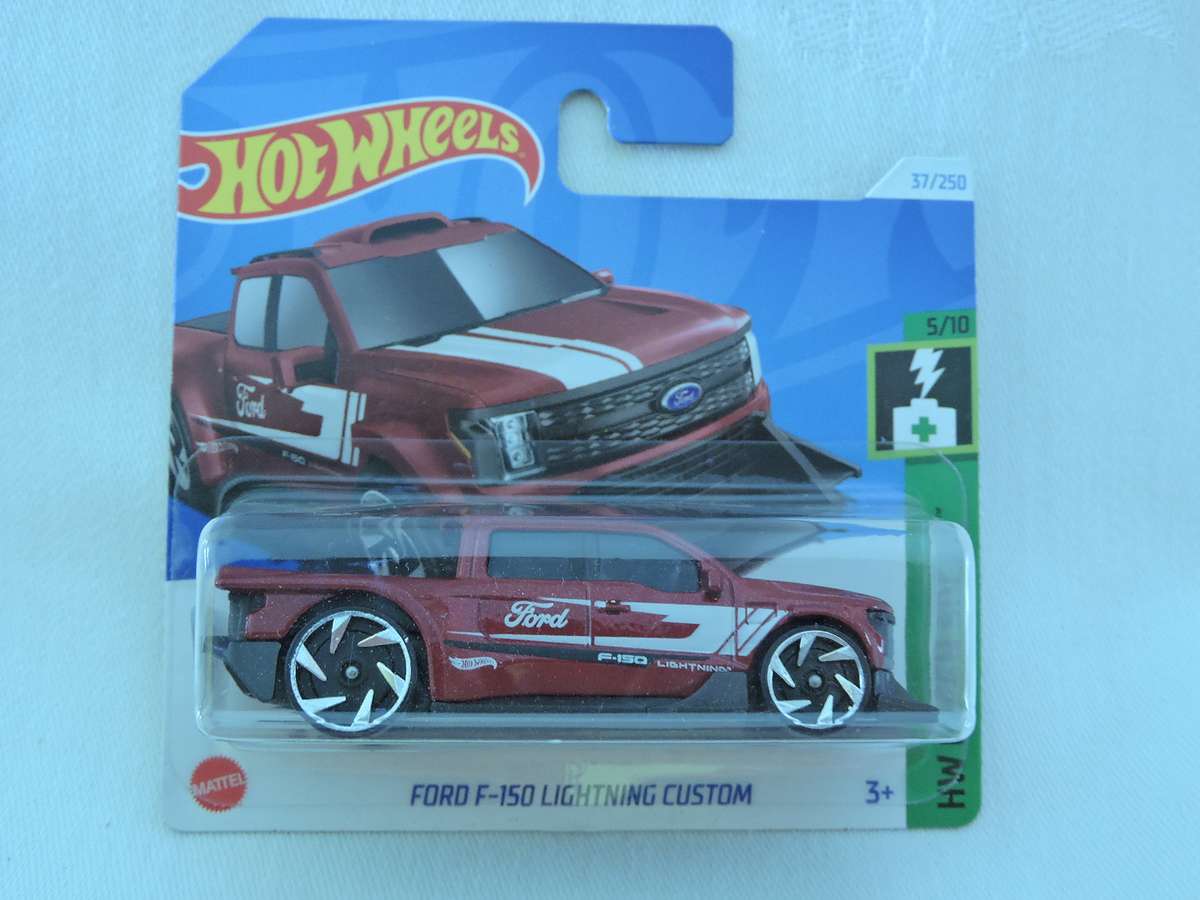 Hot Wheels  FORD F-150 Lightning Custom Pick up Bakkie ( Red )