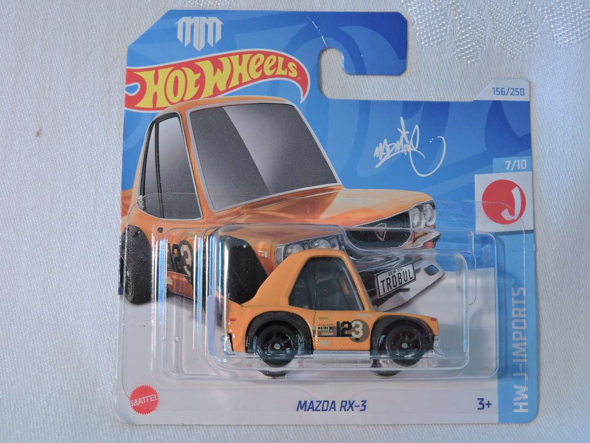 Hot Wheels MAZDA RX-3  ( Orange Tooned )