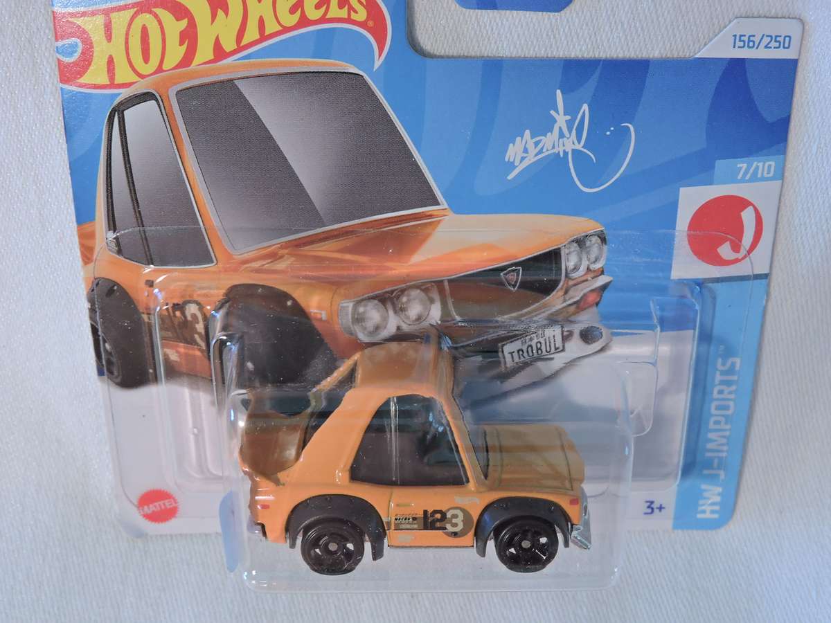 Hot Wheels MAZDA RX-3  ( Orange Tooned )