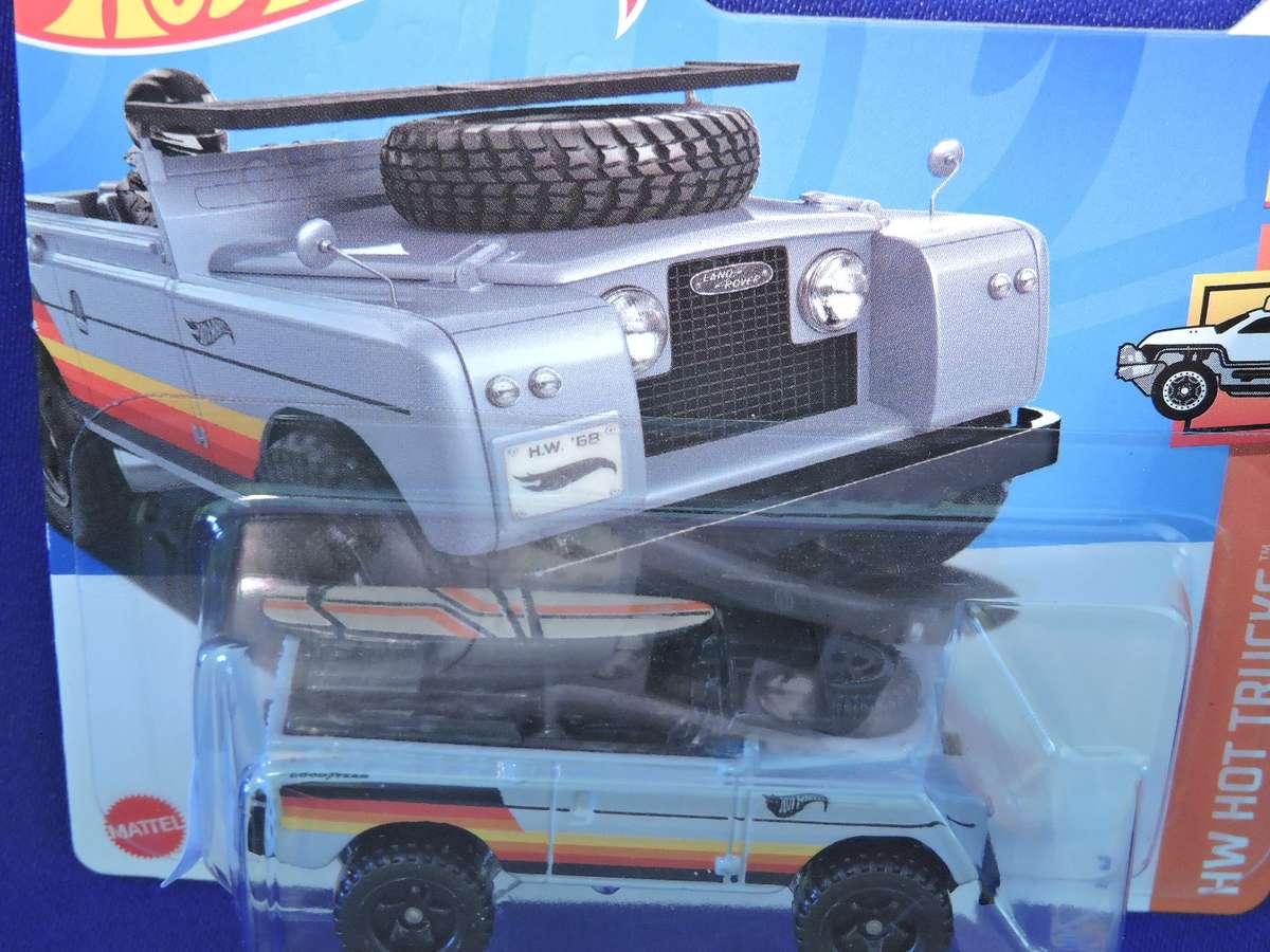 Hot Wheels LAND ROVER SERIES 11 ( SWB Surfboard )