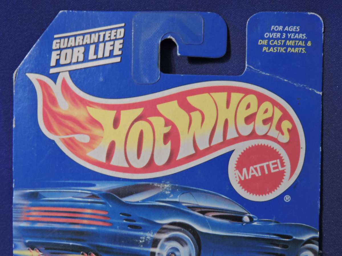 Hot Wheels JAGUAR D-Type  ( Royal Blue #4 )