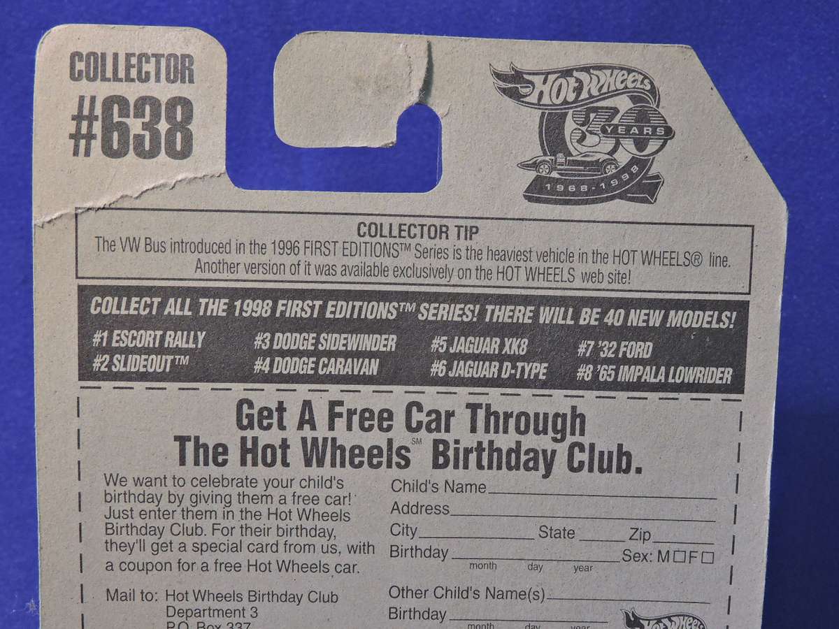 Hot Wheels JAGUAR D-Type  ( Royal Blue #4 )