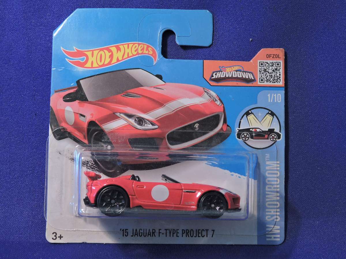 Hot Wheels JAGUAR F-Type Project 7 ( Red )