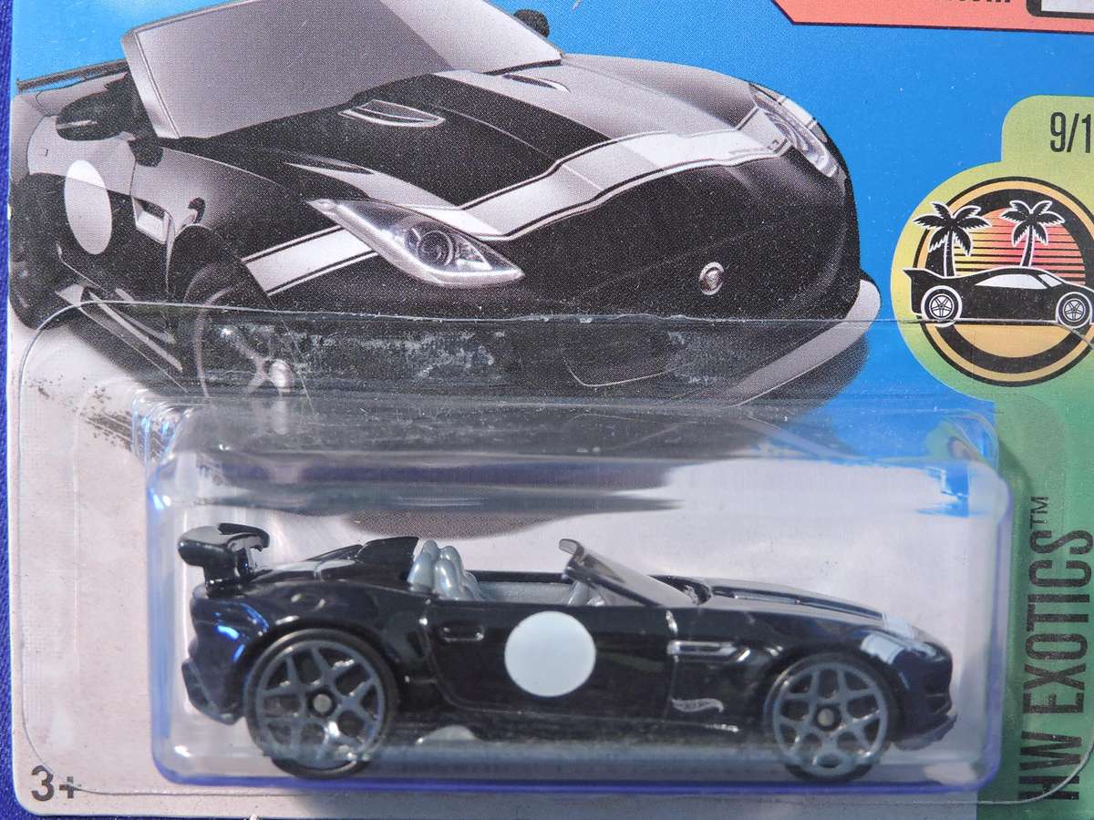 Hot Wheels JAGUAR F-Type Project 7 ( Black )