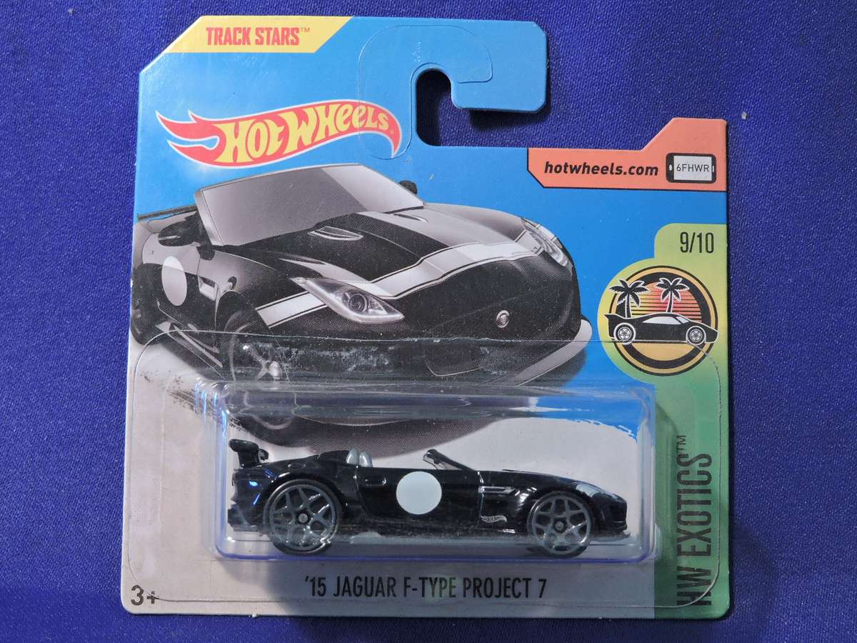 Hot Wheels JAGUAR F-Type Project 7 ( Black )