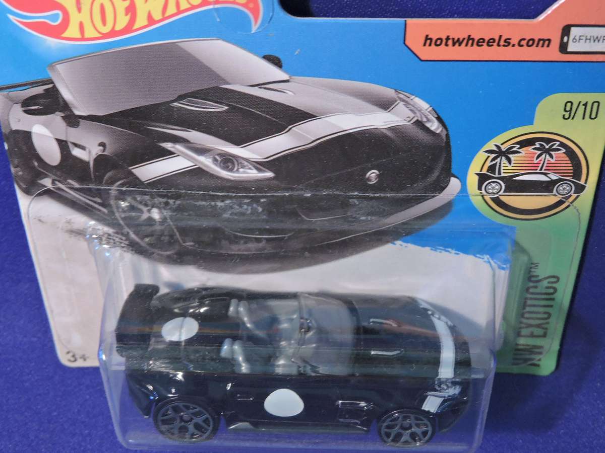 Hot Wheels JAGUAR F-Type Project 7 ( Black )