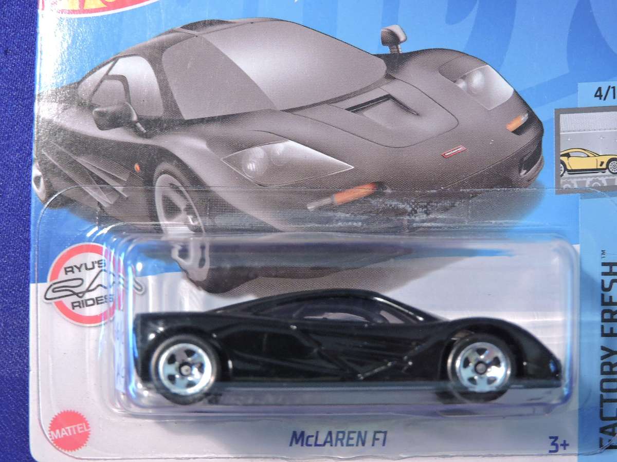 Hot Wheels McLAREN F1  ( Black ) Supercar
