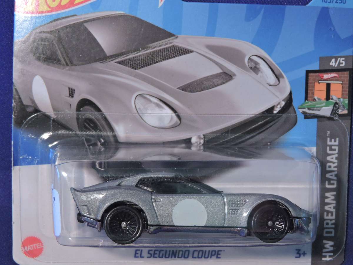 Hot Wheels EL SEGUNDO Coupe  Supercar  ( Silver )