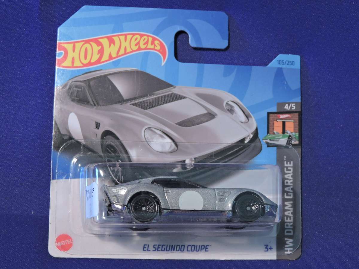 Hot Wheels EL SEGUNDO Coupe  Supercar  ( Silver )