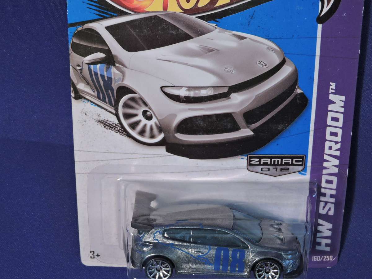 Hot Wheels VW VOLKSWAGEN SCIROCCO GT 24  ZAMAC  ( Silver #08 )