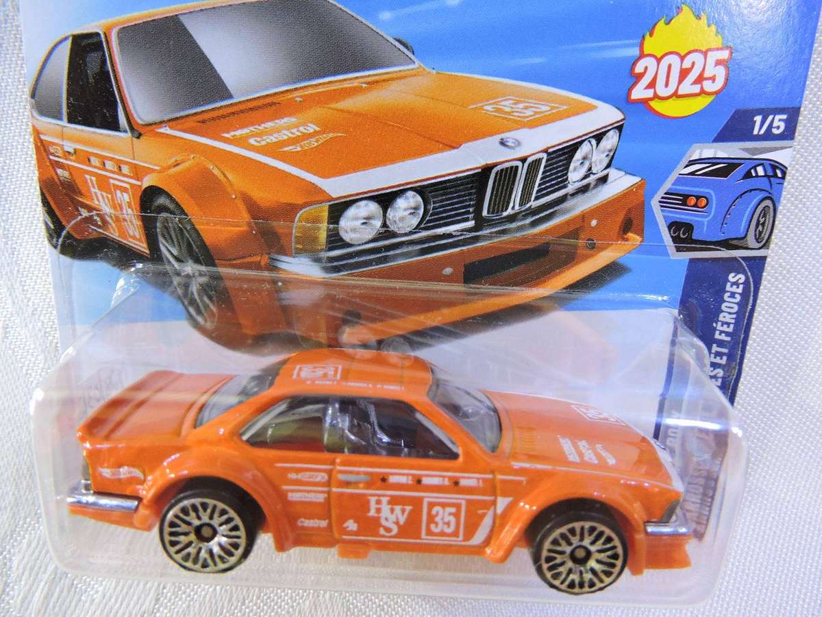 Hot wheels BMW 635 CSi  ( Orange )