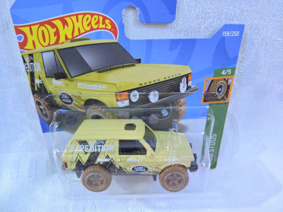 Hot Wheels RANGE ROVER Classic (  Yellow )  Like Land Rover
