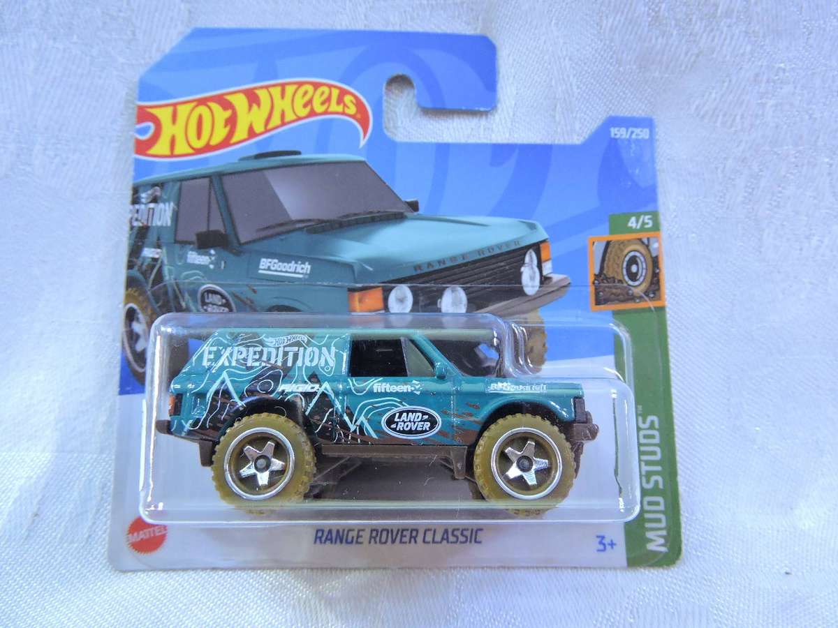 Hot Wheels RANGE ROVER Classic (  Teal - Green )  Like Land Rover