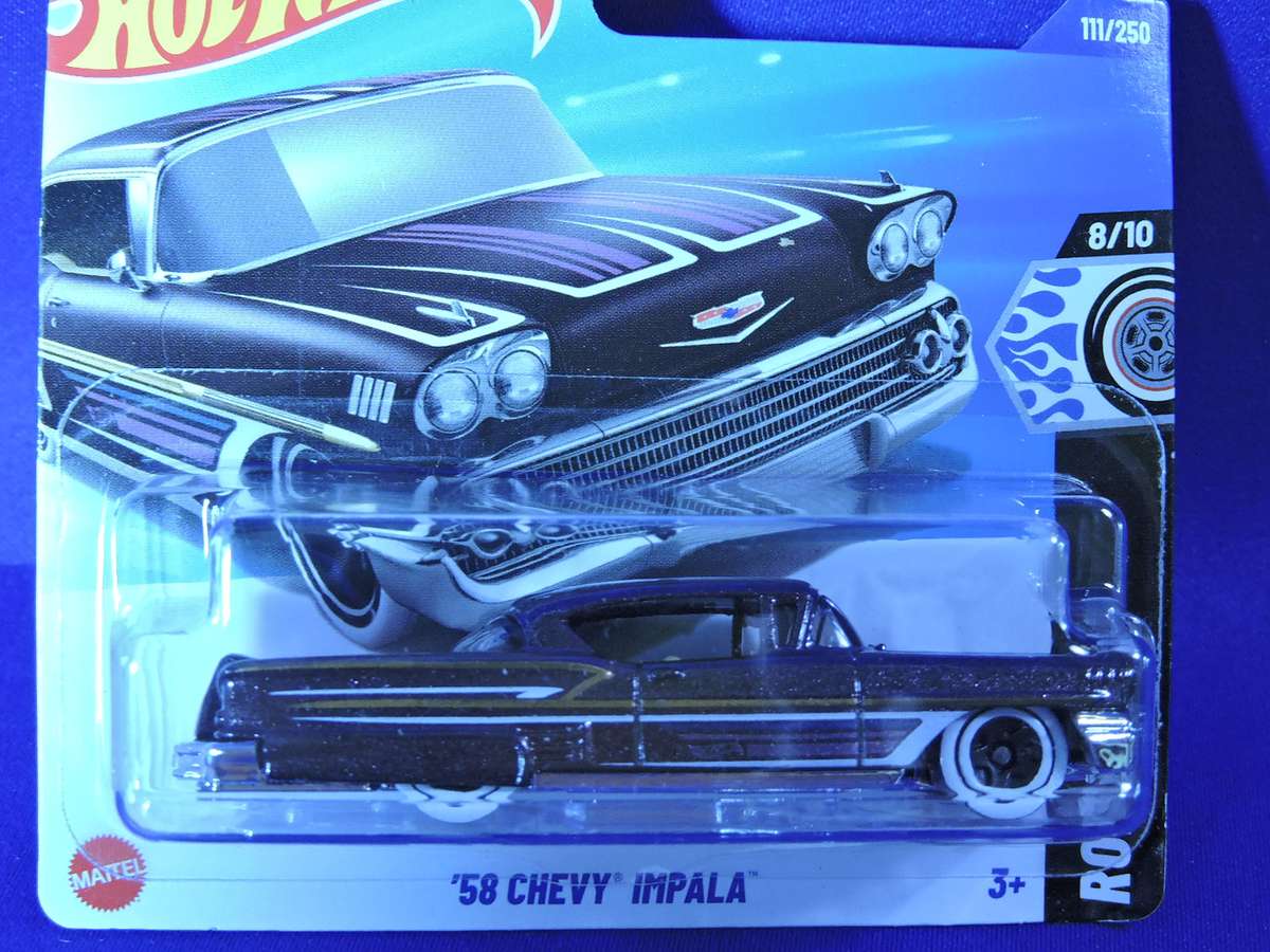 Hot Wheels CHEVY CHEVROLET IMPALA  ( Plum )