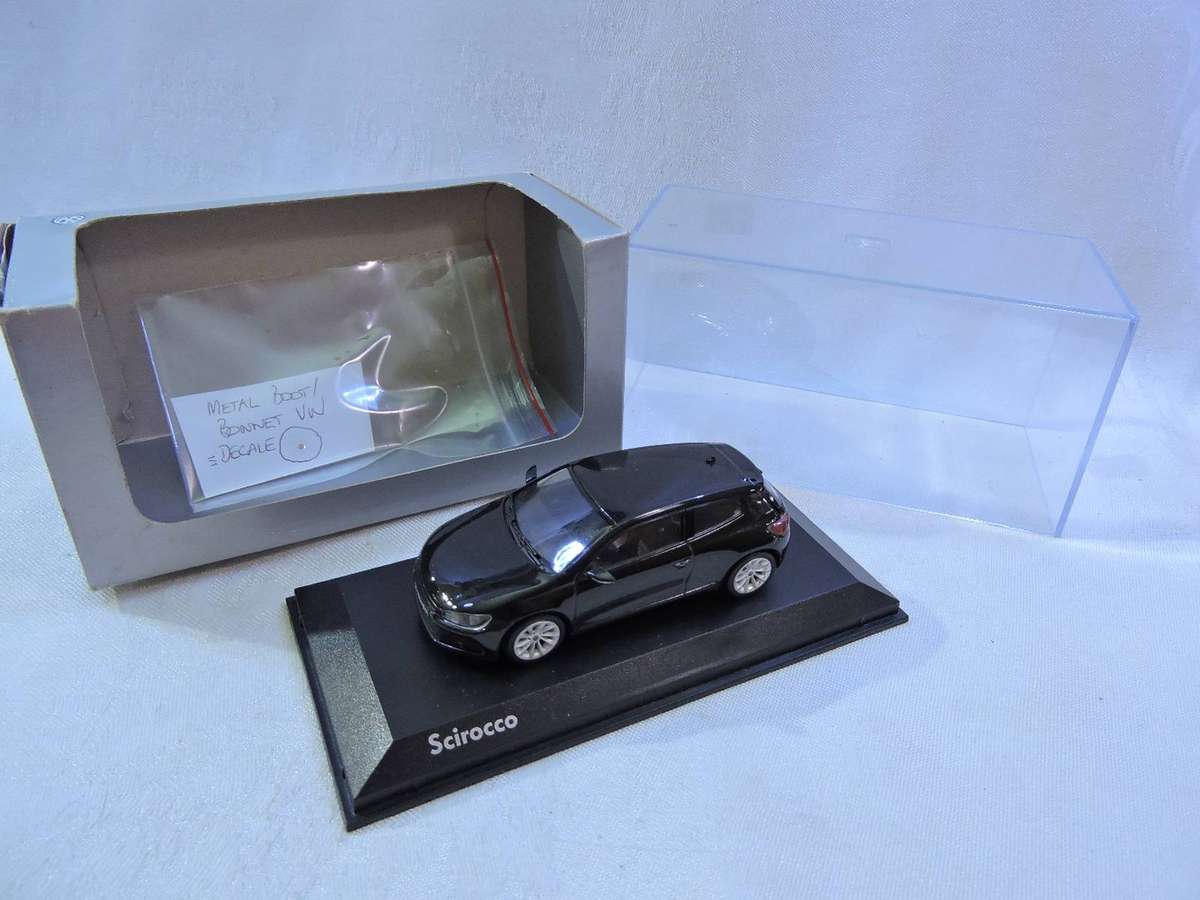 VW VOLKSWAGEN Scirocco ( Black ) 1/43 like Hot Wheel Matchbox Dinky Corgi