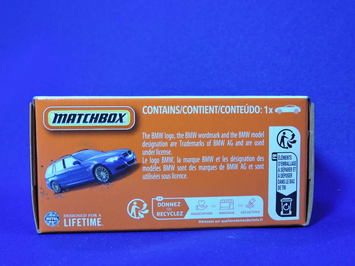 Matchbox BMW 3 Series Touring ( Mint In Box  Blue )  like Hot Wheels