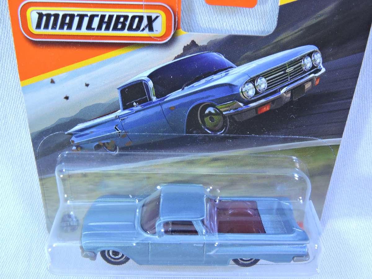 Matchbox CHEVY CHEVROLET EL CAMINO ( Blue )  like Hot Wheels