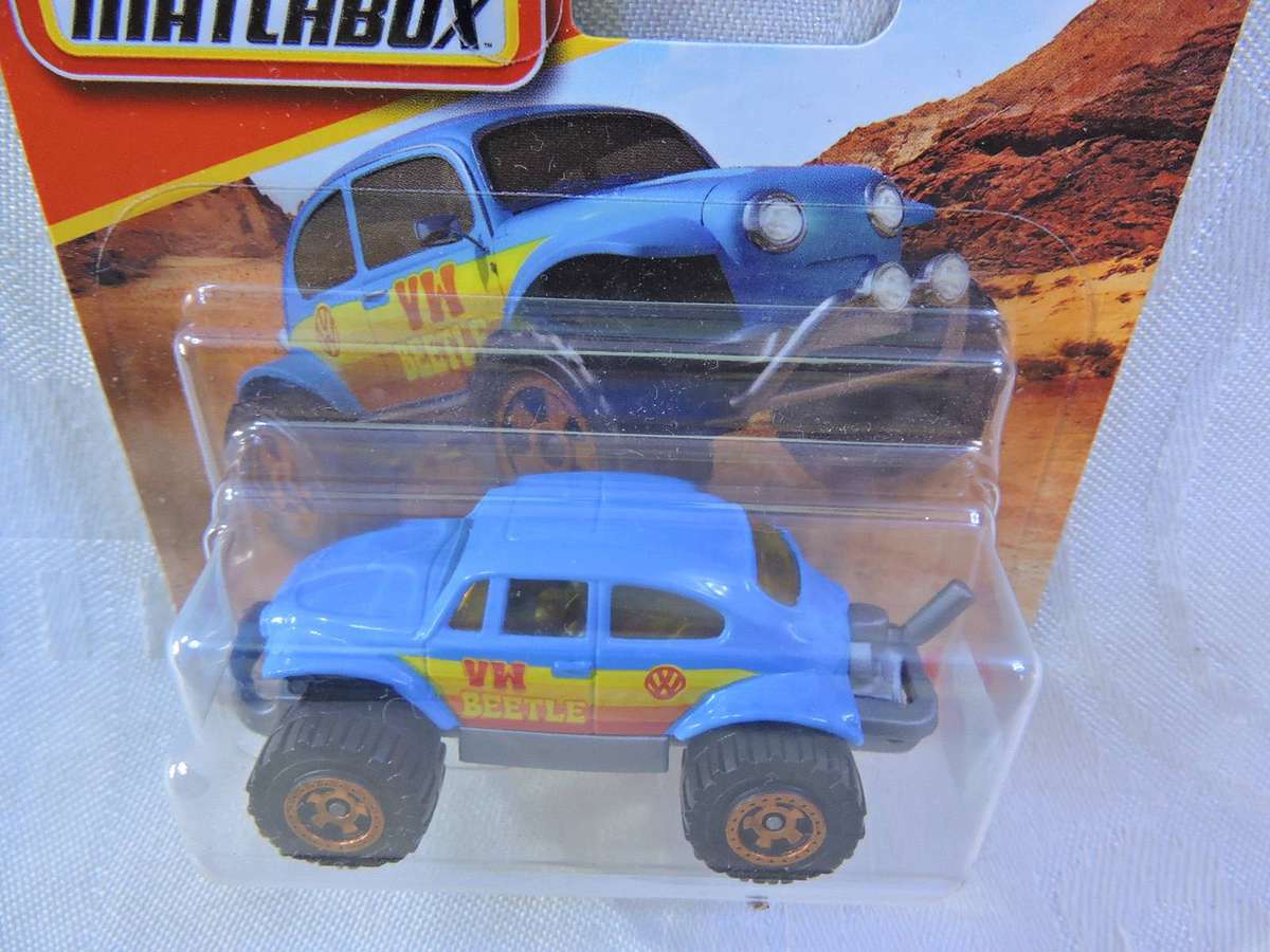 Matchbox VW VOLKSWAGEN Beetle 4X4 Baja Bug ( Blue )  Like Hot Wheels