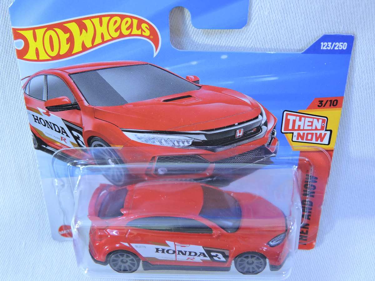 Hot Wheels HONDA CIVIC TYPE R  ( Red #3 )
