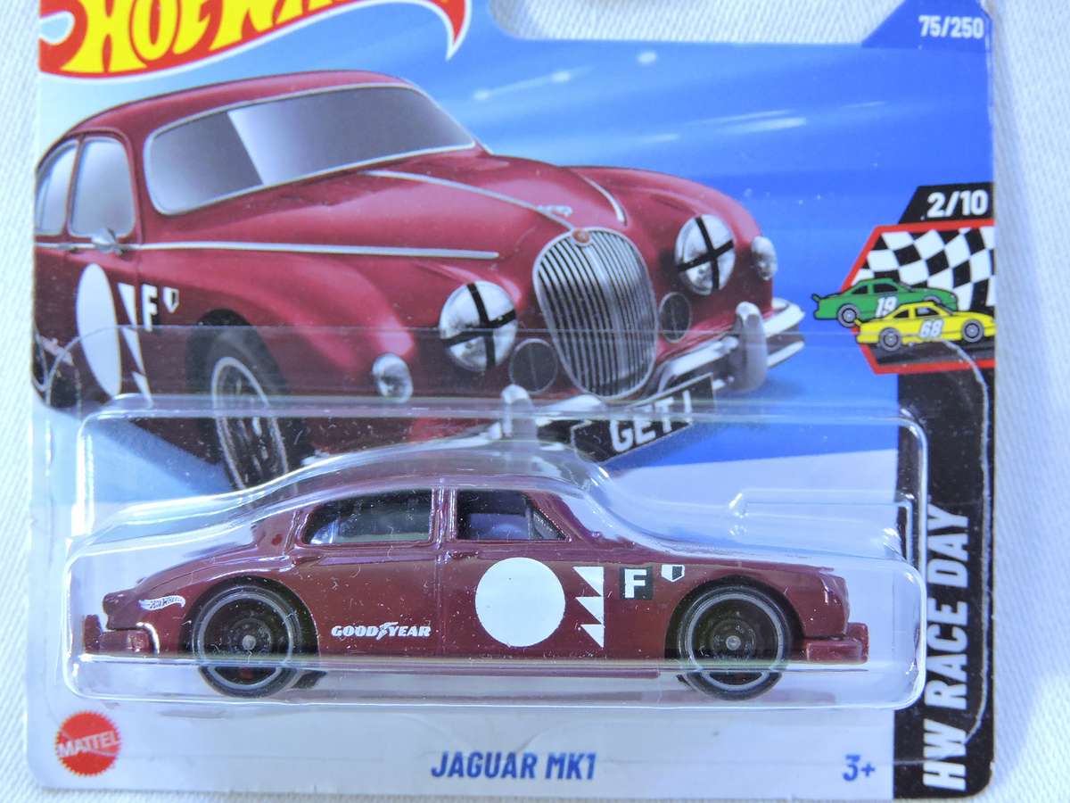 Hot Wheels JAGUAR MK1  ( Red )