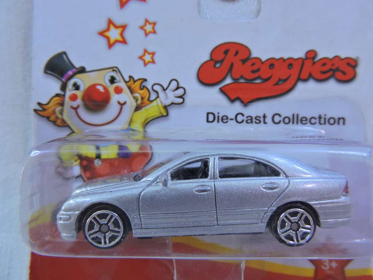 Mercedes Benz C320  ( Silver )  Special edition Like Hot Wheels & Matchbox