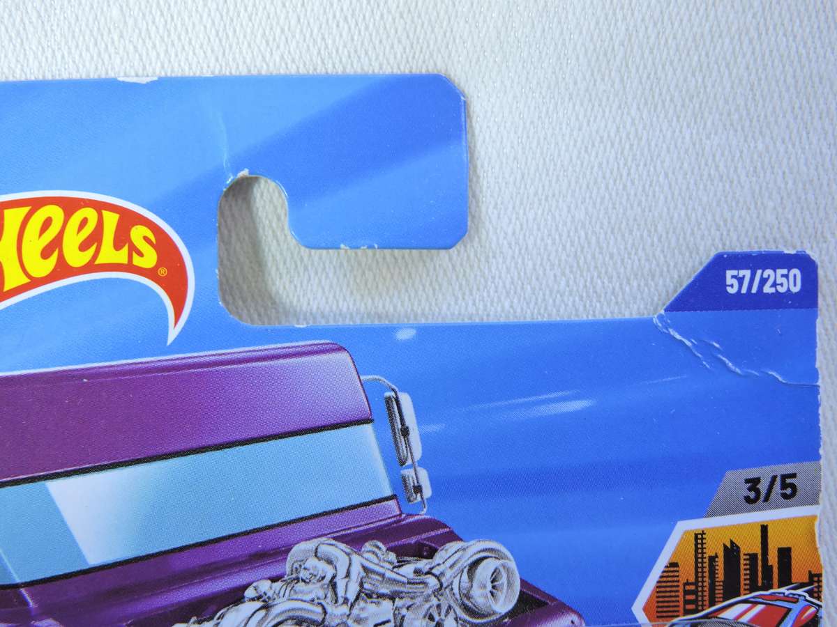 Hot Wheels Rig Storm ( Purple )  TREASURE HUNT