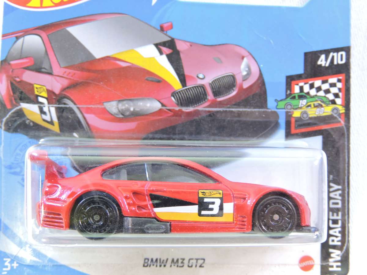 Hot Wheels BMW M3 GT2  ( Red #3 )